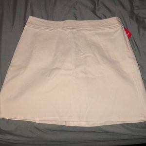 Light pink mini skirt